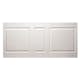 Panel Lundbergs Solliden Vitlackad Hdf 1845x837