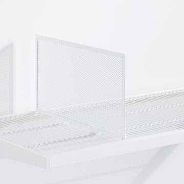 Avdelare Elfa Décor+/Garage+ för Trådhylla D: 40 2-pack