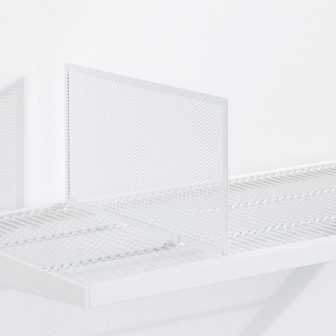 Avdelare Elfa Décor+/Garage+ för Trådhylla D: 40 2-pack