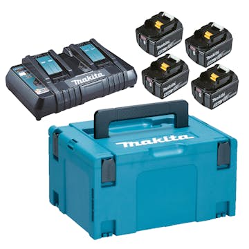 Batterikit Makita 18V 4 st