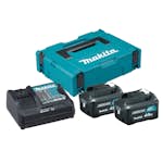 Batterikit Makita CXT 2xBL1041B + DC10SB 12V 2x4Ah
