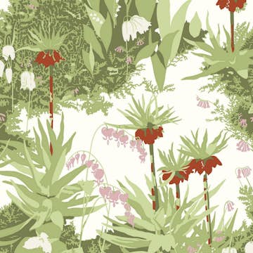 Tapet Boråstapeter Arne Jacobsen Kejsarkrona 1982