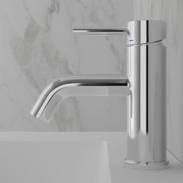 Tvättställsblandare Scandtap Steel Wave