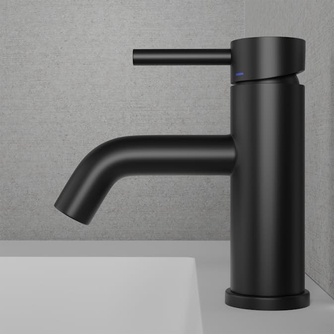 Tvättställsblandare Scandtap Steel Wave