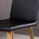 Matstol Venture Home Today Svart Stol i Konstläder 2 st