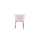 Matstol Venture Home Edina Vit Stol i Boucle 2 st