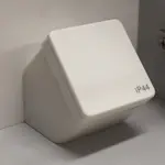 Eluttag och Förhöjningsring Noro för Låda/Skåp Vit