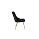 Matstol Venture Home Velvet Deluxe Matt Mässing Ben