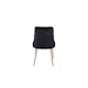 Matstol Venture Home Velvet Deluxe Matt Mässing Ben