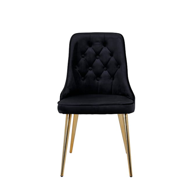 Matstol Venture Home Velvet Deluxe Matt Mässing Ben