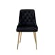 Matstol Venture Home Velvet Deluxe Matt Mässing Ben