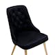 Matstol Venture Home Velvet Deluxe Matt Mässing Ben