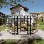 Växthus Lyfco Gazebo 12,7 m² Premium 4 mm Säkerhetsglas