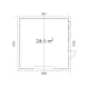 Garage Palmako Andre 32,1 m2 utan Port
