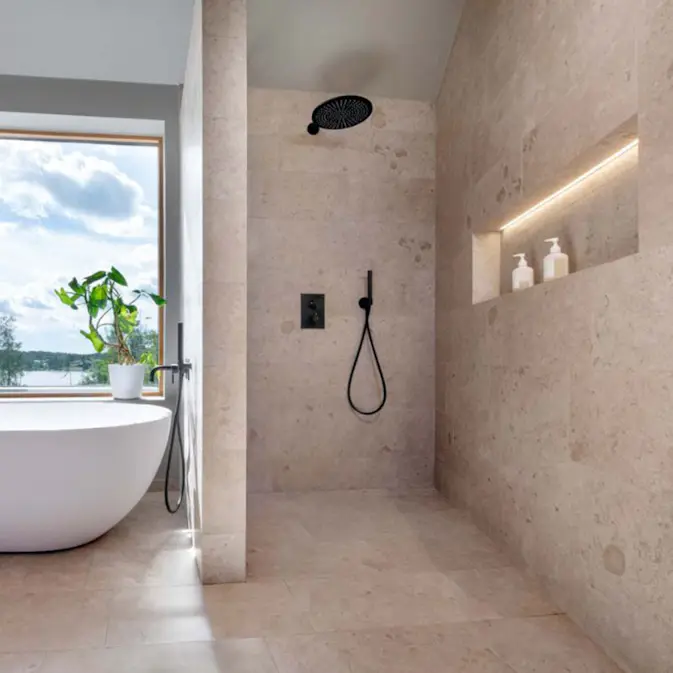 Klinker Bricmate J0505 Norrvange Beige 5x5 cm