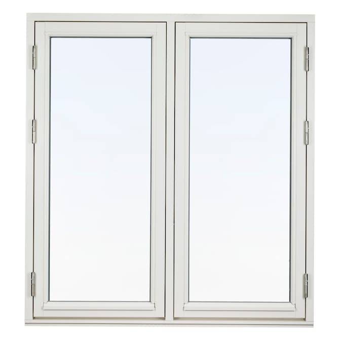 Sidohängt Fönster Svenska Fönster 2-Luft Trä 2-Glas Rund Profil