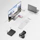 Dockningsstation Hama Usb-C 9X Portar Grå