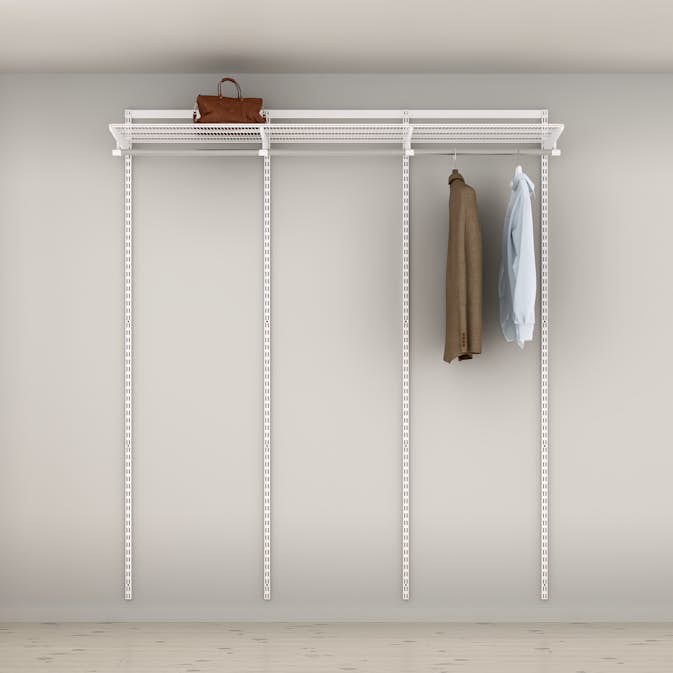 Garderobslösning Elfa Ready Solution Classic 6 Vit