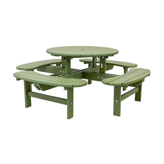 Bänkbord Utomhus Eden Wood Rondo