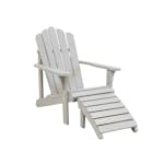 Däckstol Eden Wood Mölle Inkl Fotpall