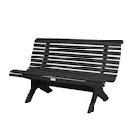 Trädgårdssoffa Eden Wood Grevie Parkbänk Trä Ute