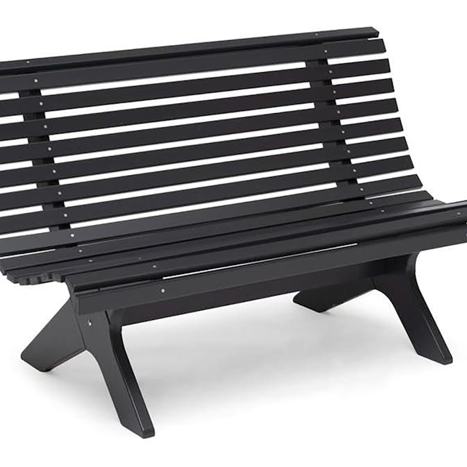 Trädgårdssoffa Eden Wood Grevie Parkbänk Trä Ute
