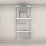 Tvättlösning Elfa Ready Solution Classic 1 Vit B: 902 mm