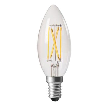 LED-lampa PR Home Shine Filament Kron Clear 45 mm 4 W
