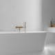 Badkarsblandare Scandtap Steel Pleasure 4 med Handdusch