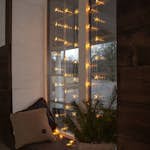 Ljusgardin Star Trading Star Curtain Hängande Gardinslinga med Stjärnor LED