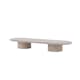 Soffbord Venture Home Narvik 25cm Beige Vardagsrumsbord med Marmorlook