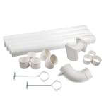 Ventilationssats Separett Nova Ø110 mm vit