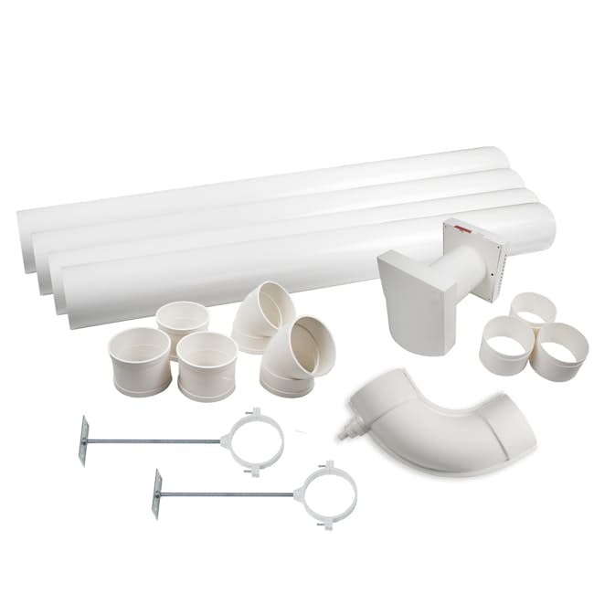 Ventilationssats Separett Nova Ø110 mm vit