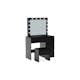 Sminkbord Scandinavian Choice Hakebo med Pall och Spegel, LED-Belysning