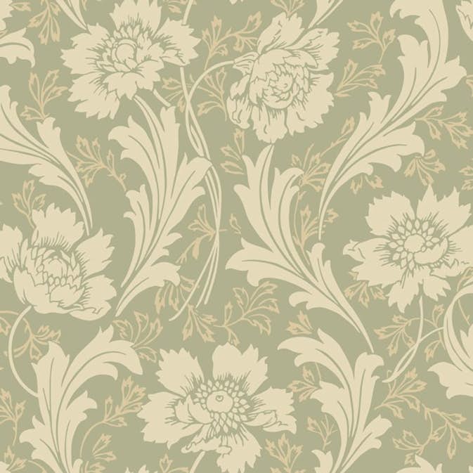Mönstrade Tapeter Duro Villastaden Classic Paper Jugendstil