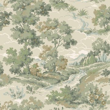 Tapet Duro Boulognerskogen Gammalsvenska Papper Mönstrad Tapet Classic