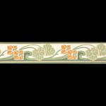 Tapet Duro Åkersta Classic Paper - Mönstrad Tapet med Jugendbård