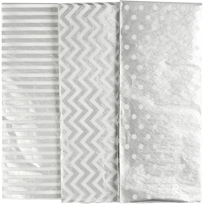 Silkespapper Creativ Company med tryck 50x70 cm 1 Förp