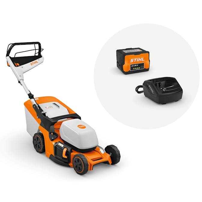 Gräsklippare STIHL RMA 448.3 V Med Batteri & Laddare