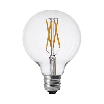 LED-lampa PR Home Shine Filament Globe Clear 95 mm 7,5 W