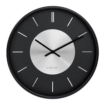 Väggklocka NeXtime Retro II Stripes