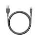 Mobilladdare GP Batteries USB-A Till Lightning Kabel CL1N 1m Grå