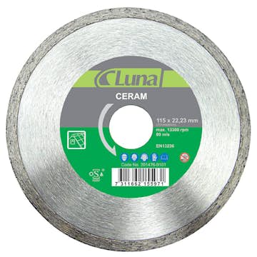 Diamantkapklinga Luna Tools Ceramics