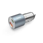 Billaddare HAMA USB-C USB-A PD 38W Metall