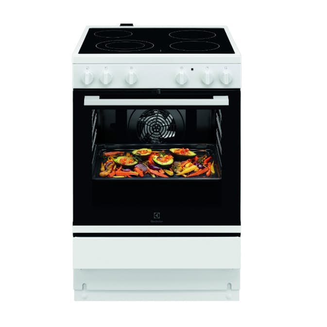 Glaskeramikspis Electrolux LKR64004NW Vit