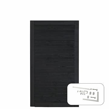 Plank Profilstaket PLUS med Glas 174 x 163 cm