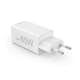 Laddare HAMA 2x USB-C 1x USB-A GaN 65W Vit