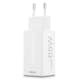 Laddare HAMA 2x USB-C 1x USB-A GaN 65W Vit