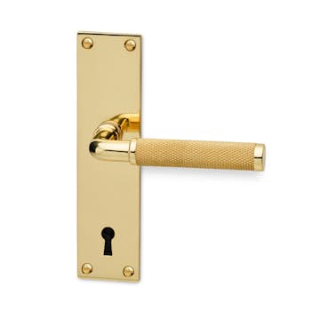 Innerdörrhandtag Habo Lexington med Långskylt