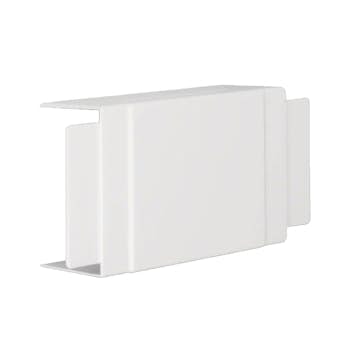 T-Stycke till Matarkanal Hager LF/LFH 60 x 110 mm Halogenfri Vit RAL 9016